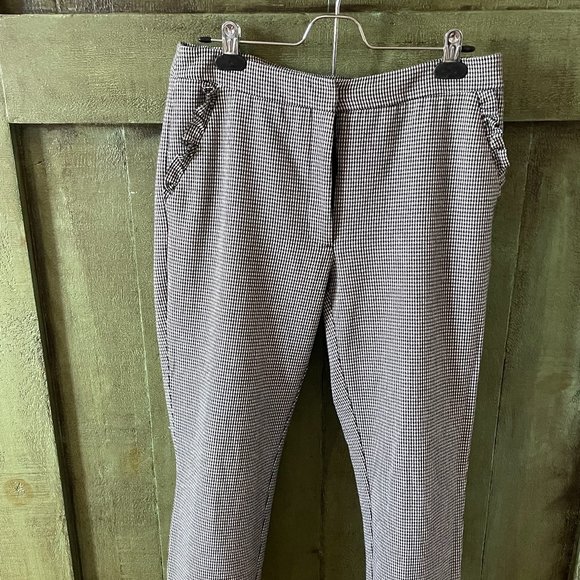 Zara Houndstooth Pants - Picture 2 of 6